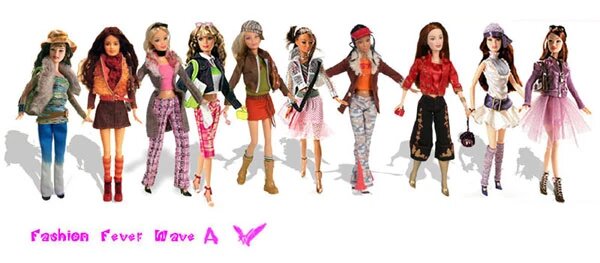 Волна A серии Fashion Faver. Фото everything-barbie.fandom.com