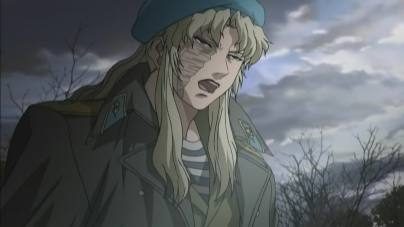 Кадр из аниме "Пираты черной лагуны"