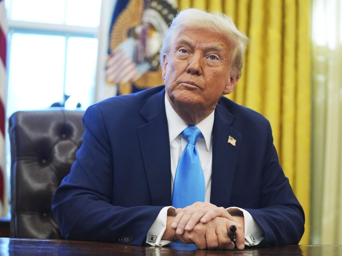    Президент США Дональд Трамп© AP Photo / Evan Vucci