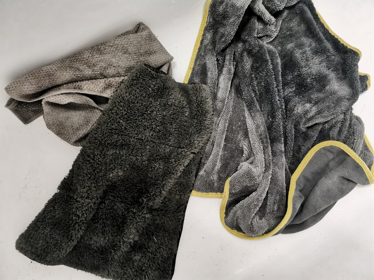 Гора грязных салфеток GreenWay для авто, которую принес муж... 