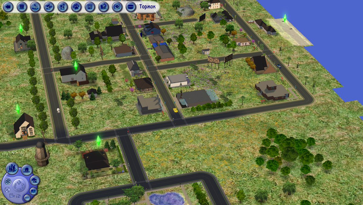 Вот так выглядит оригинальная The Sims 2 при запуске на интегрированной видеокарте Intel