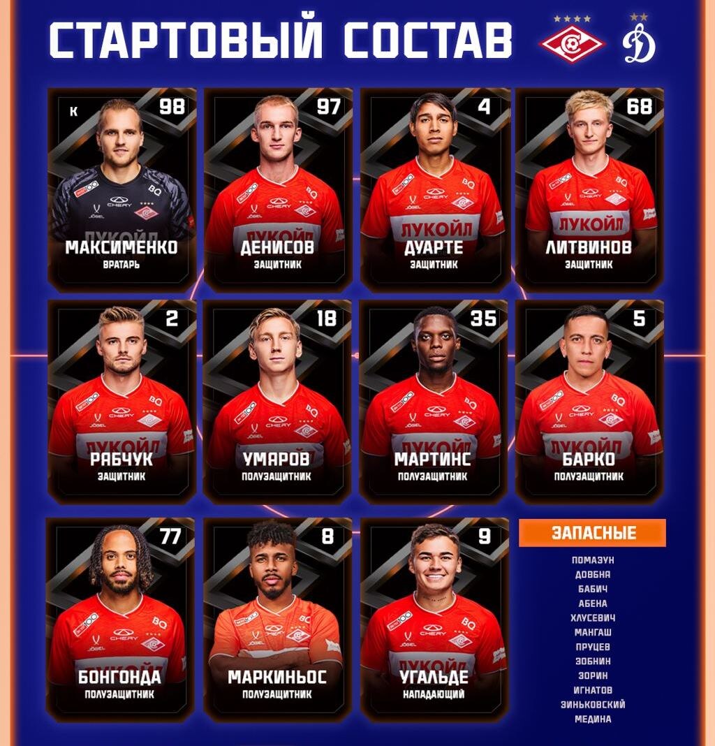 Фото из телеграм-канала "Спартака"