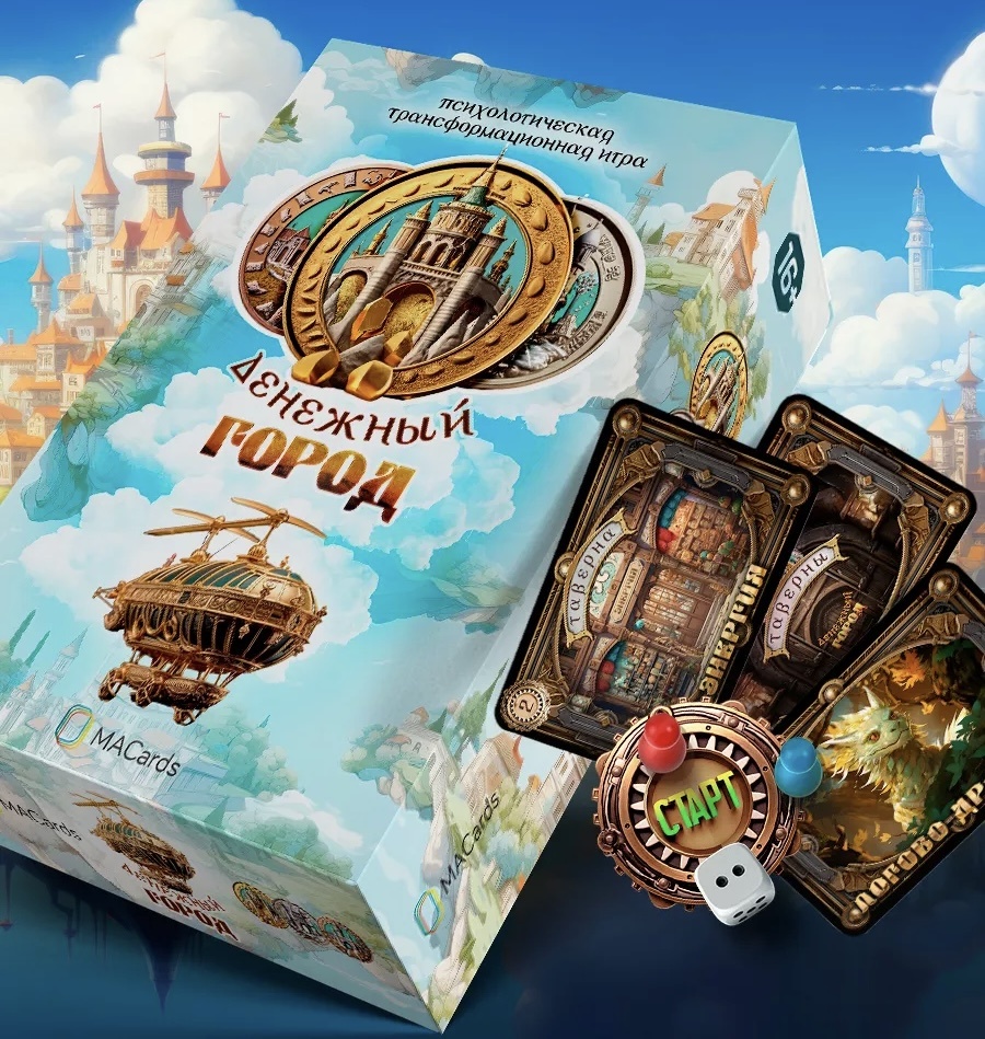 Психологическая игра «Денежный город», автор: Евгения Баксан 