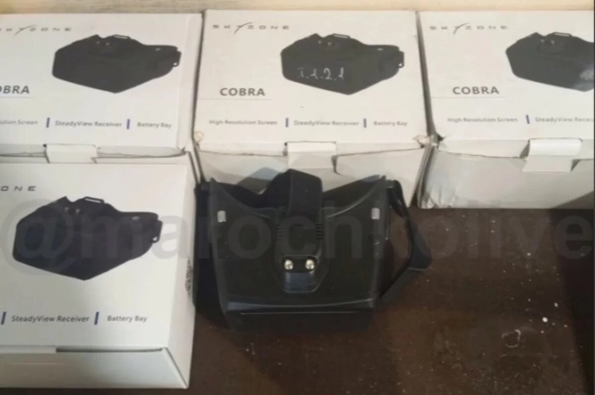    Марочко показал видео с заминированными FPV-очками