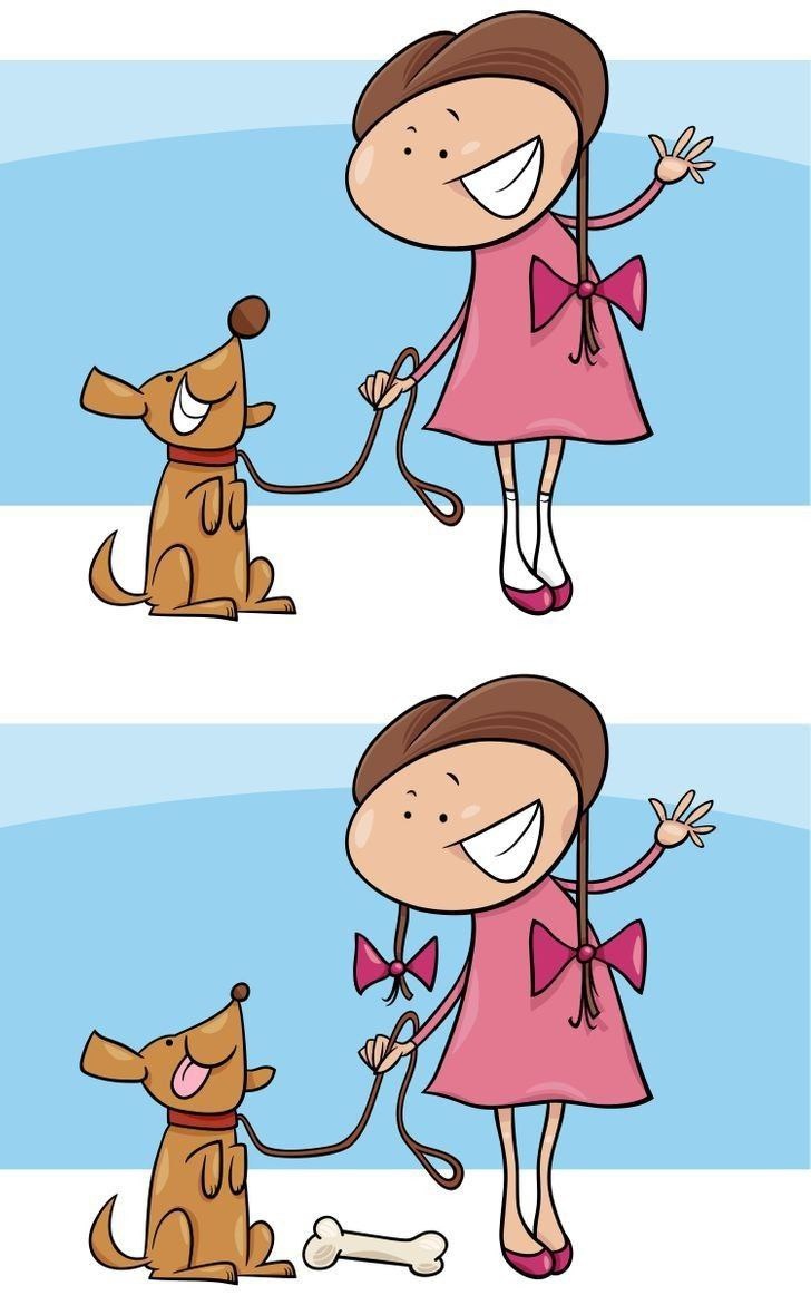 Найдите отличия на картинке