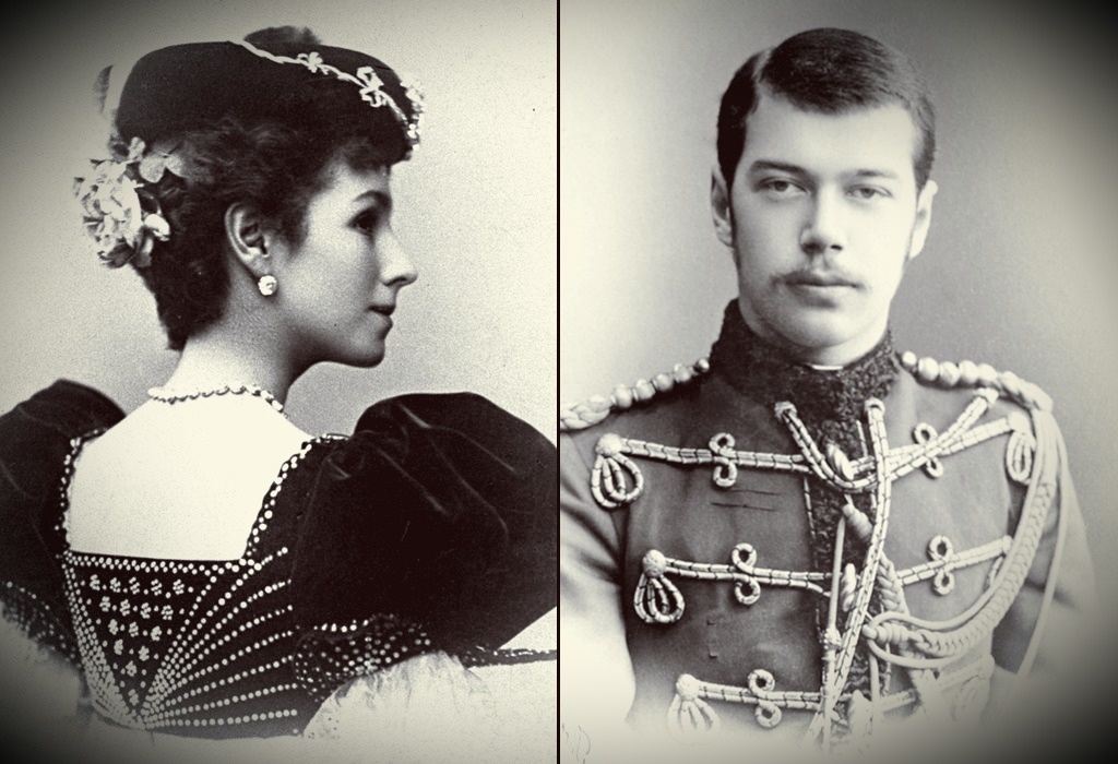 Николай Александрович и Матильда Кшесинская . Изображение взято с Яндекс картинок.