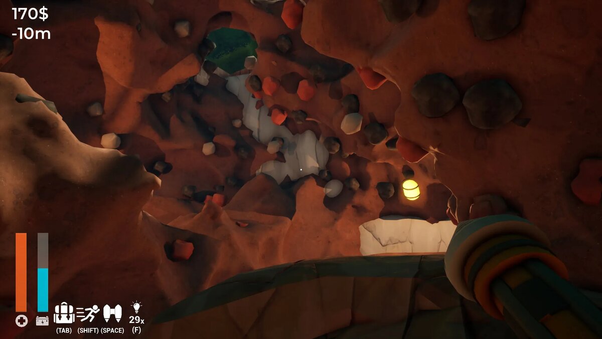 Скриншот из A Game About Digging A Hole | Источник: steampowered.com   📷