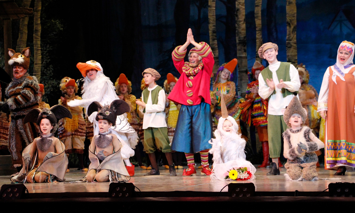 Приключения Нильса. Музыкальны театр. г. Краснодар. Фото: Книга Приключений"