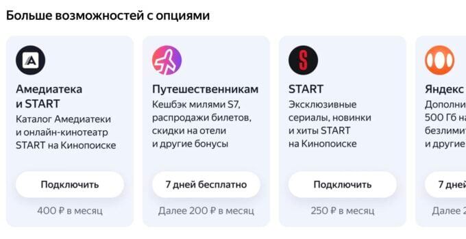    Источник: Яндекс Плюс