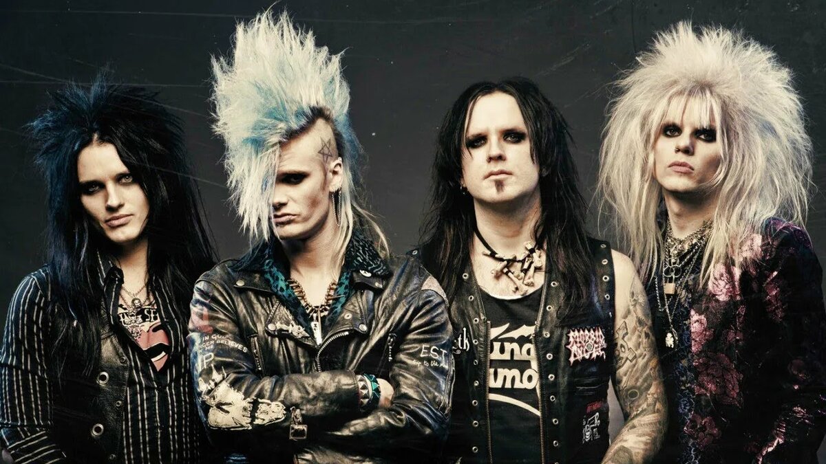 Группа"Crashdiet".Фото из открытого доступа.