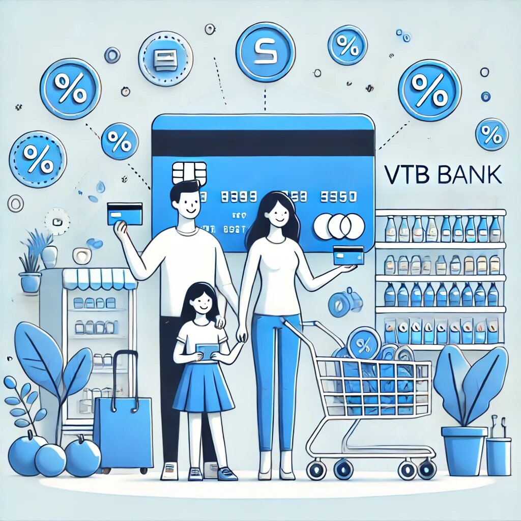 Кешбэк до 5% в супермаркетах