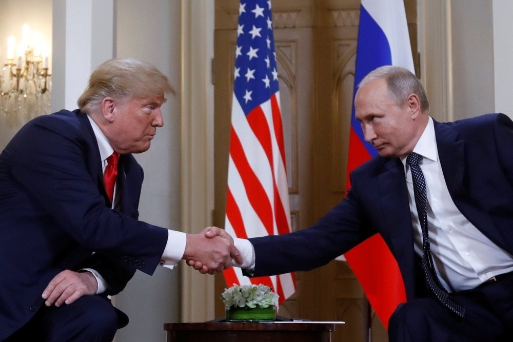 Д. Трамп и В. Путин