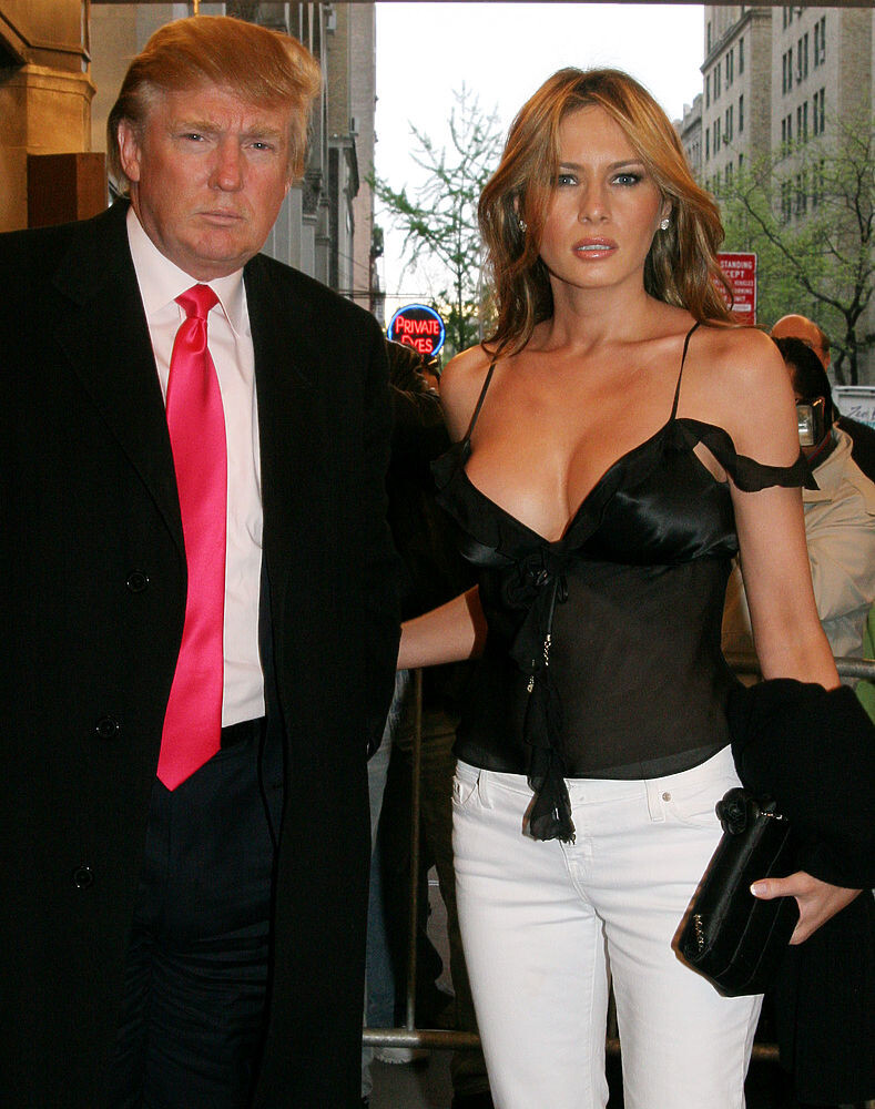 Дональд и Мелания Трамп