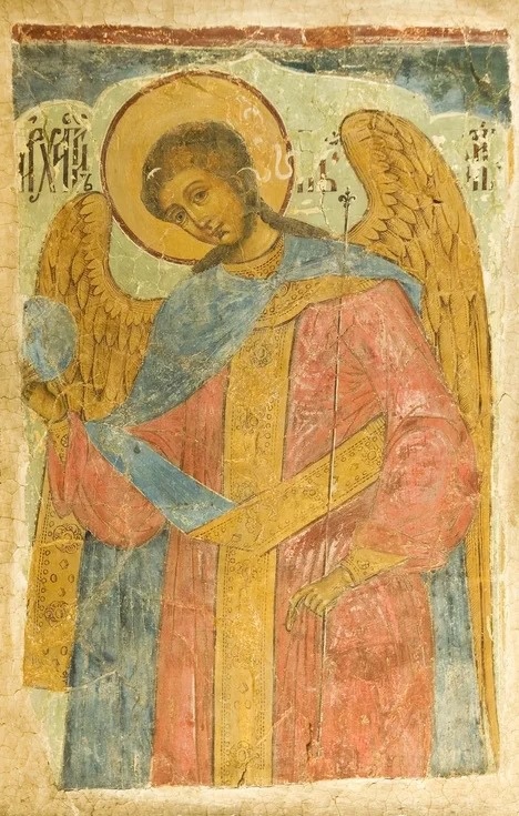 рхангел Гавриил. Из Благовещенской церкви в Юрьевце-Повольском. Первая четверть XVIII века.