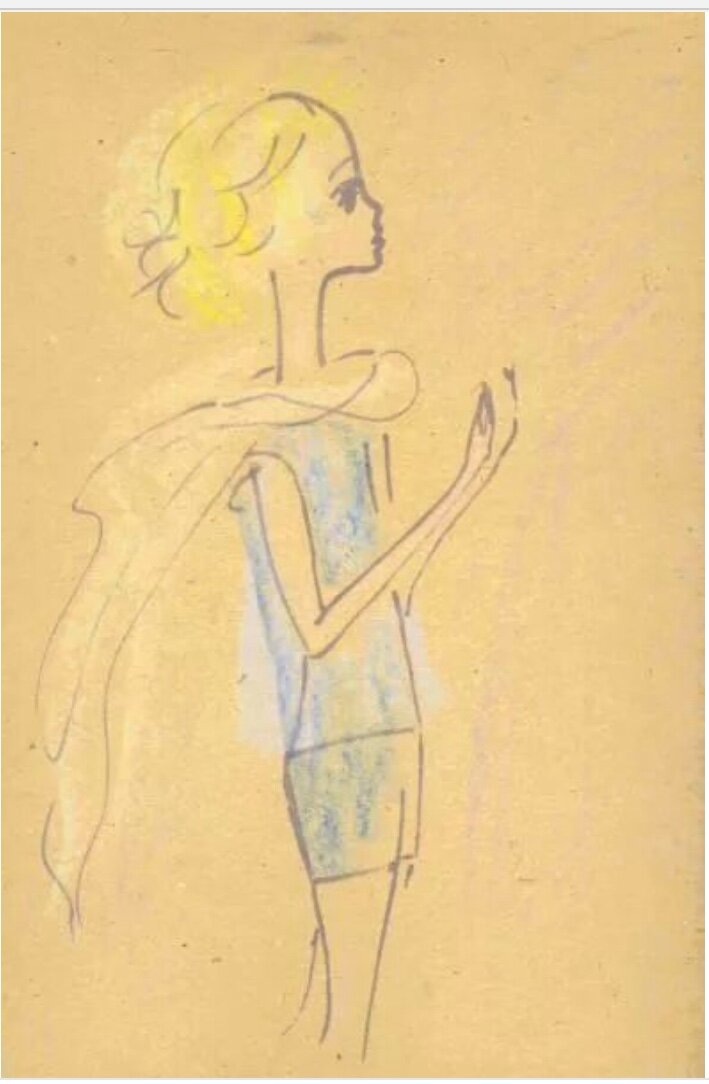 Надя Рушева. Маленький Принц. Изображение из открытых источников.