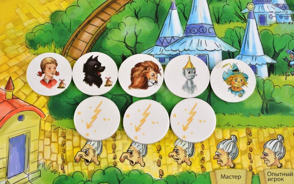 Поле и фишки