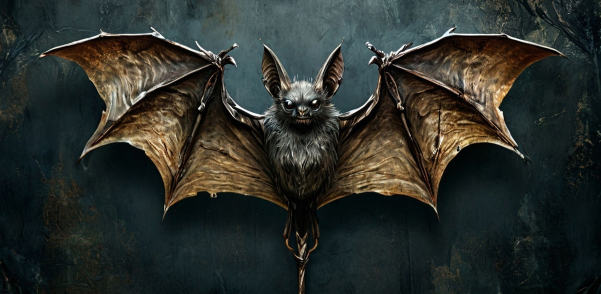 Магические артефакты, - посохи, летучая мышь. Всё это держал в квартире сын хозяйки