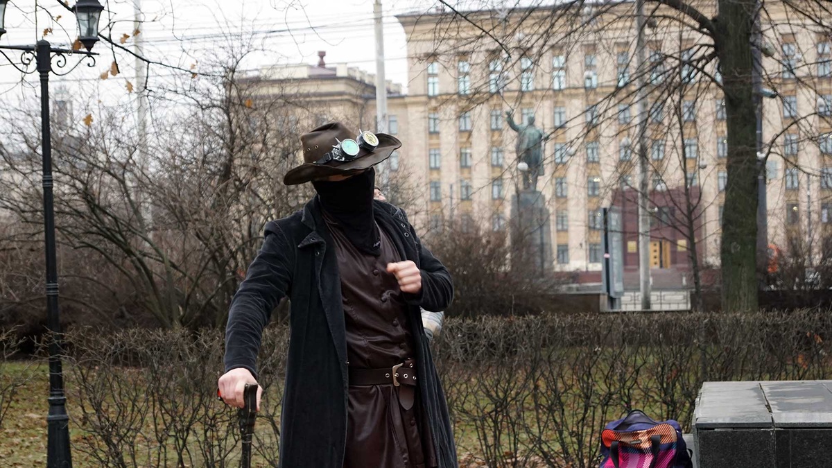 Городей олицетворяет сам Воронеж. Листайте галерею, чтобы увидеть ещё фото