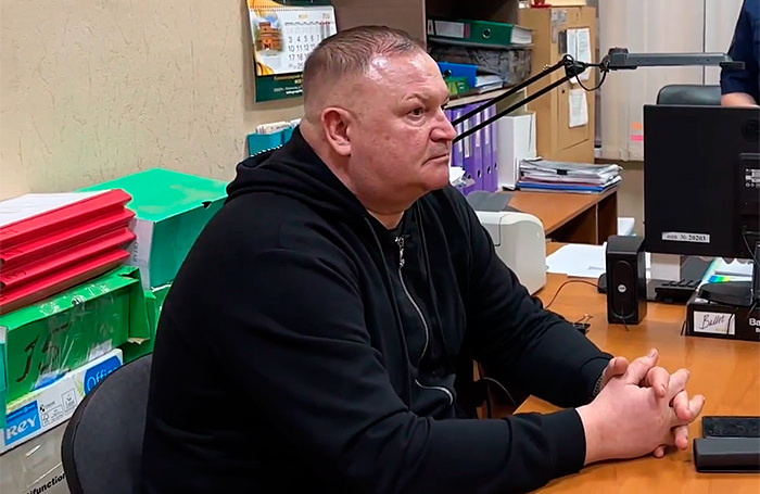    Сергей Мельников.скриншот видео/УМВД России по Калининградской области/Калининградский Следком/Telegram