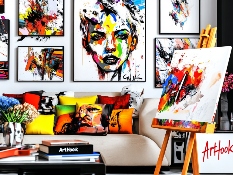   Лучшие места для картин в доме: создайте уютную атмосферу и уникальную домашнюю галерею Art-Hook.Ru
