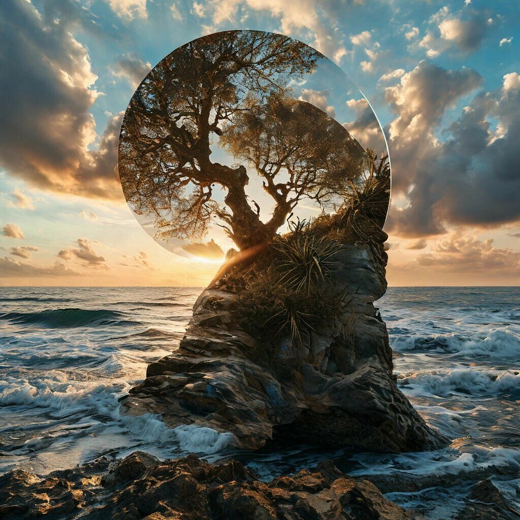 Шедеврум. Логосы Творения, 5D, эстетично, тройная экспозиция, фэнтэзи, шедеврально