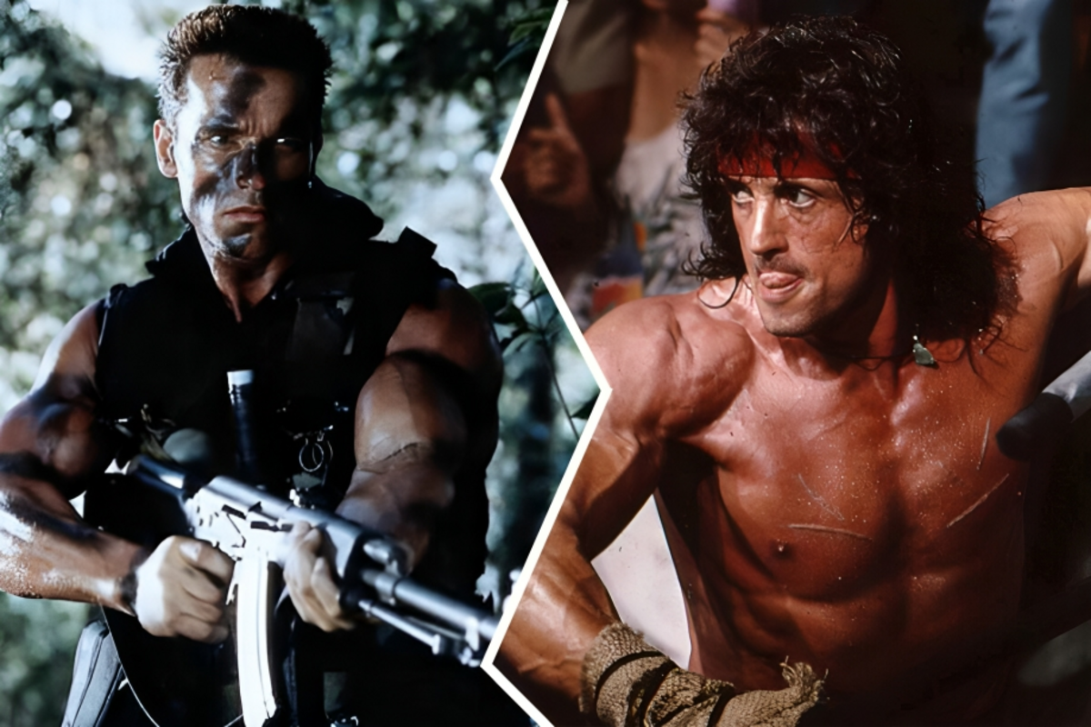 Соперничество Арнольда Шварценеггера и Сильвестра Сталлоне