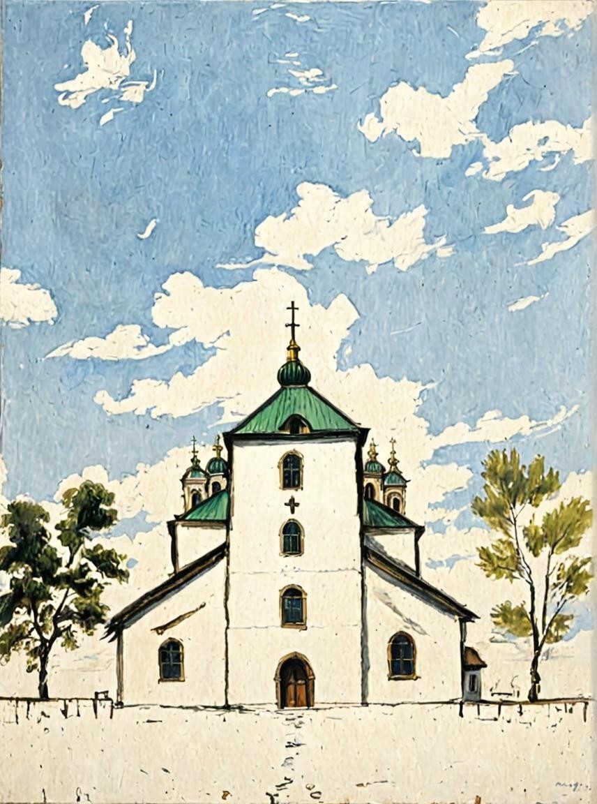 Вид с запада на восток