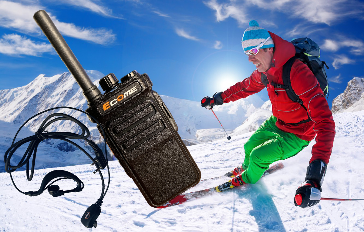 ЕТ-599 от ETMY ECOME  с гарнитурой для горнолыжников