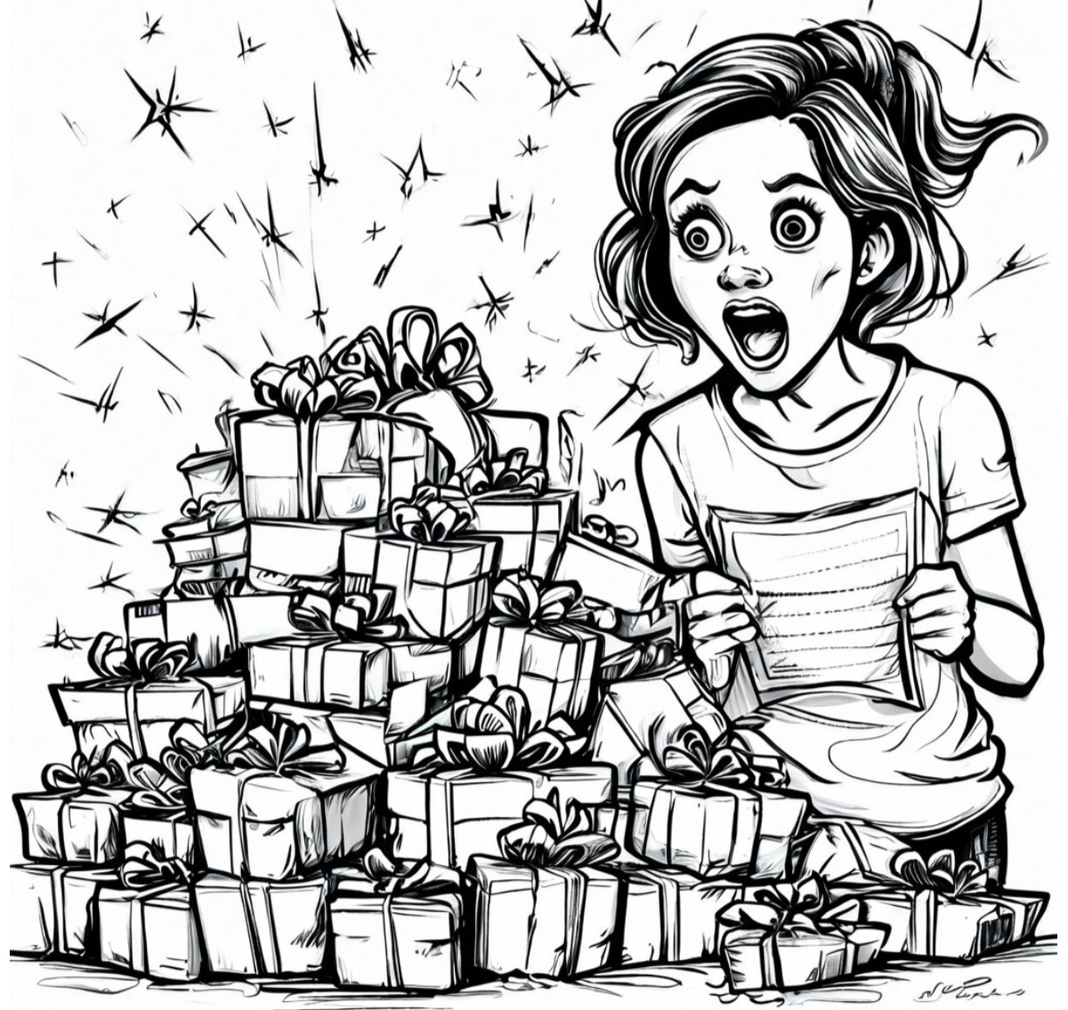 Суета перед праздником очень утомляет