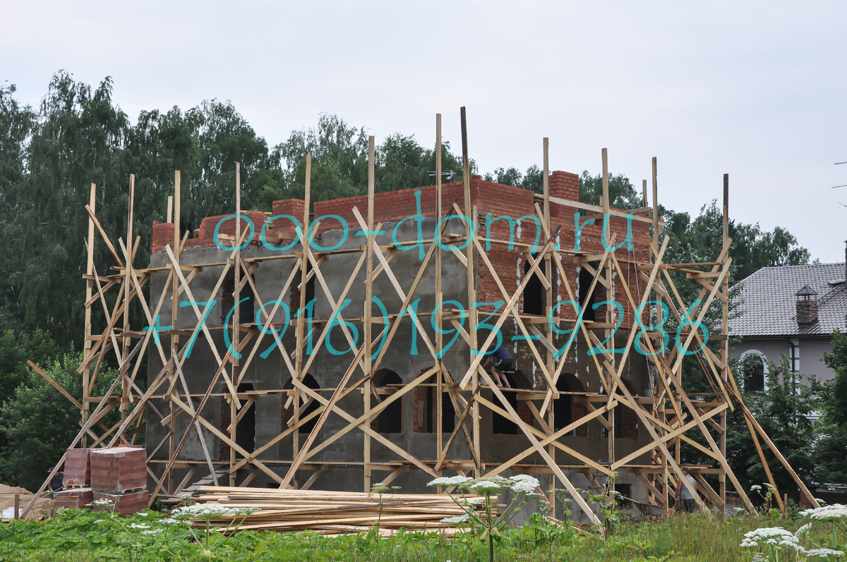 Укрепление фундамента и стен