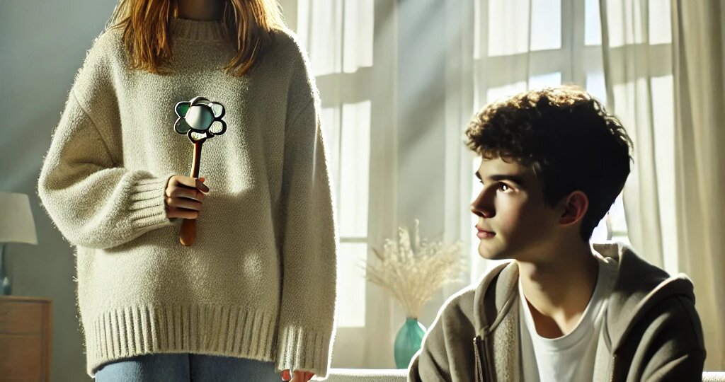 — Разница в том, что эта погремушка принадлежала моему младшему брату. Илья усмехнулся.— Ну и? — Ты — мой брат.