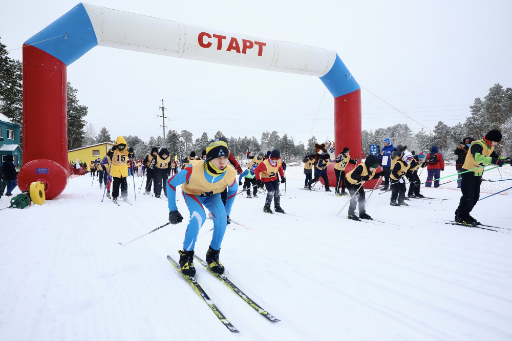    Сургутский район присоединился к "Лыжне России"