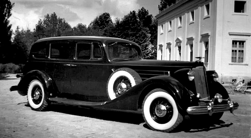 Берии был положен служебный бронированный "Пакард". Фото из открытых источников.