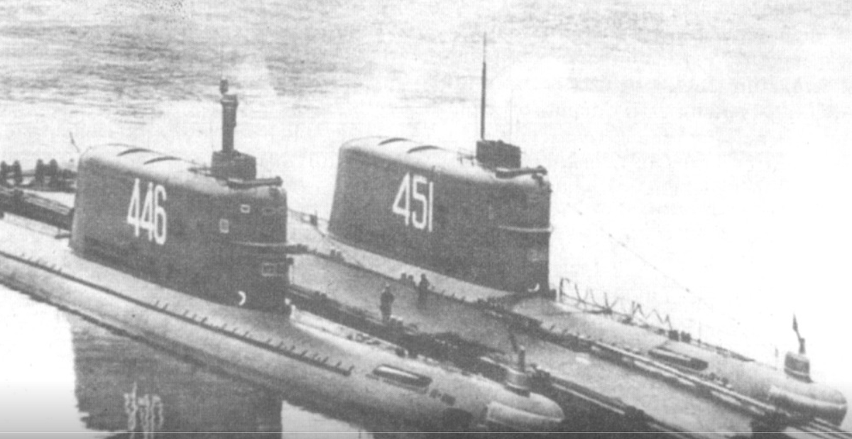 Подводные лодки проекта 629 на тихоокеанском флоте