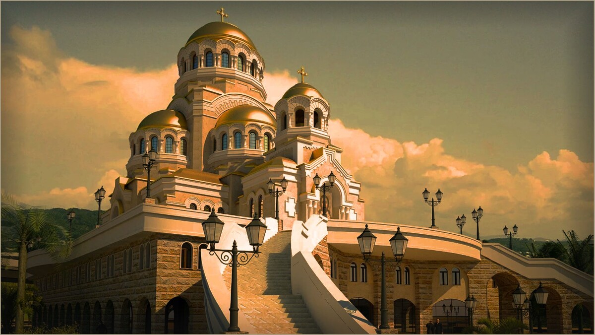 Так выглядит храм сегодня. Подпишитесь на этот канал и узнаете о Сочи много интересного