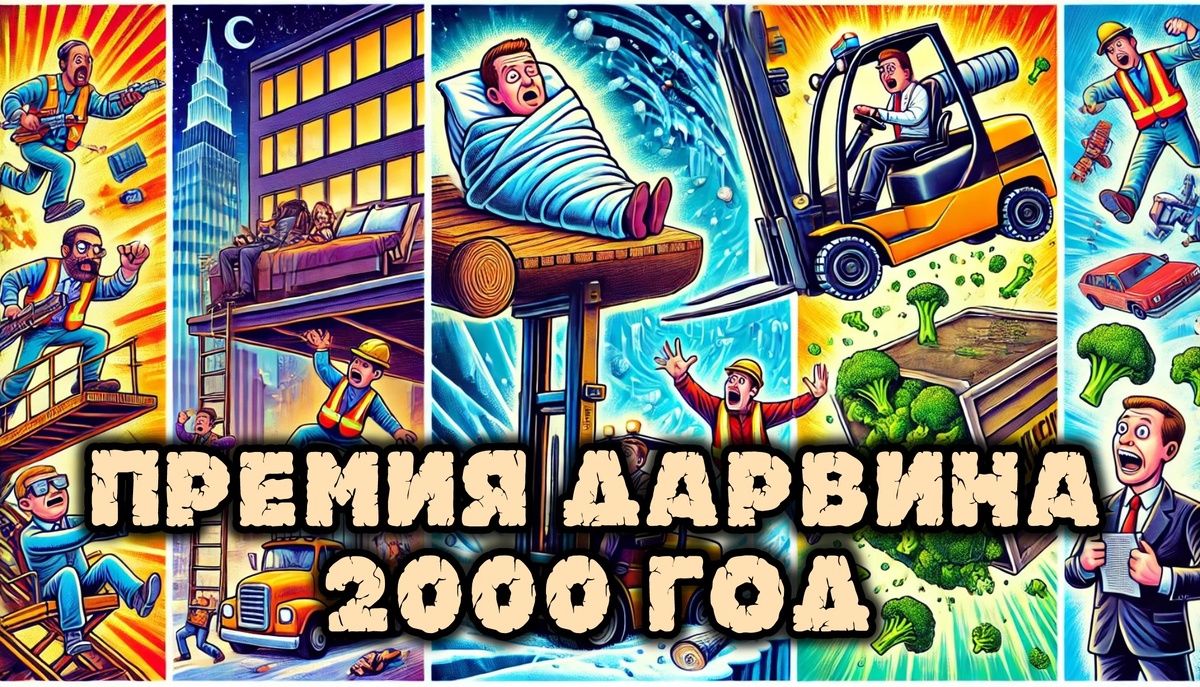 Премия Дарвина 2000: Истории Самых Нелепых Смертей В Мире