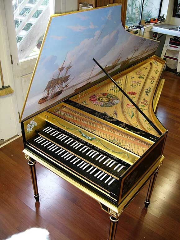 1. Клавесин. Фото: pinterest.com