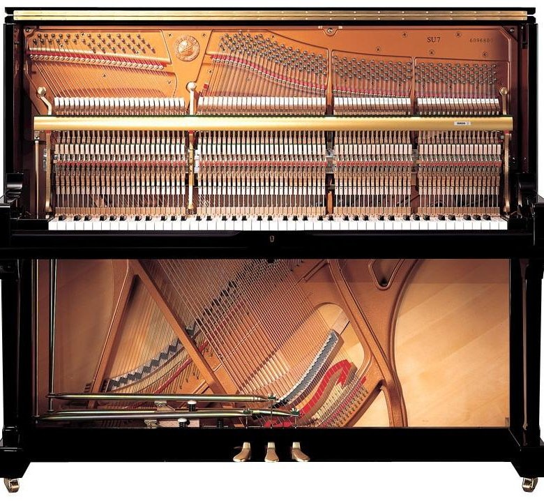 4. Расположение струн в пианино. Фото: youla.ru