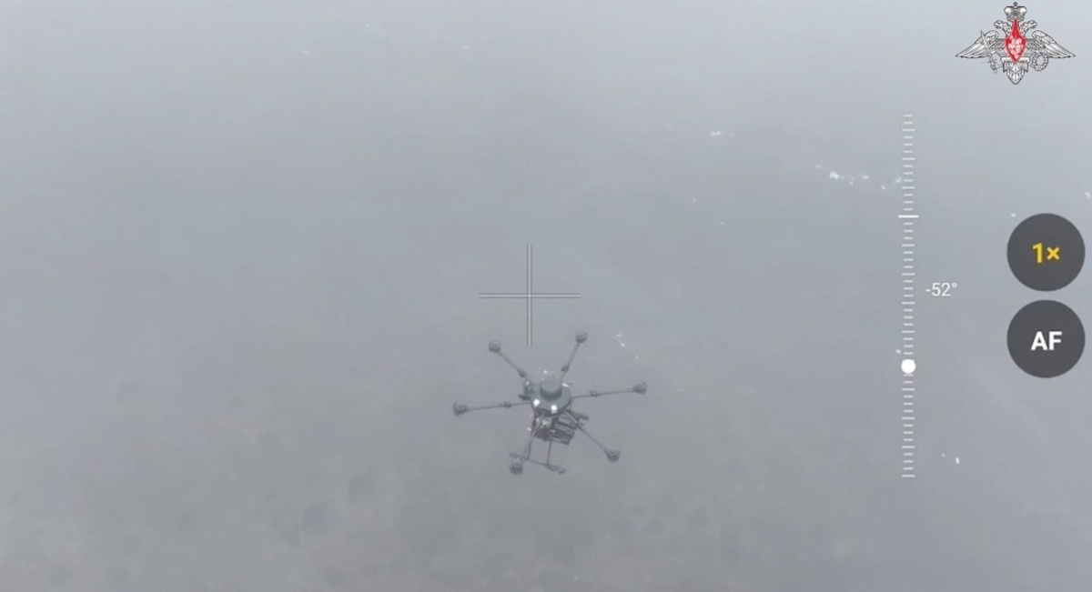    Расчет БПЛА группировки войск «Север» уничтожил 2 гексакоптера ВСУ в курском приграничье