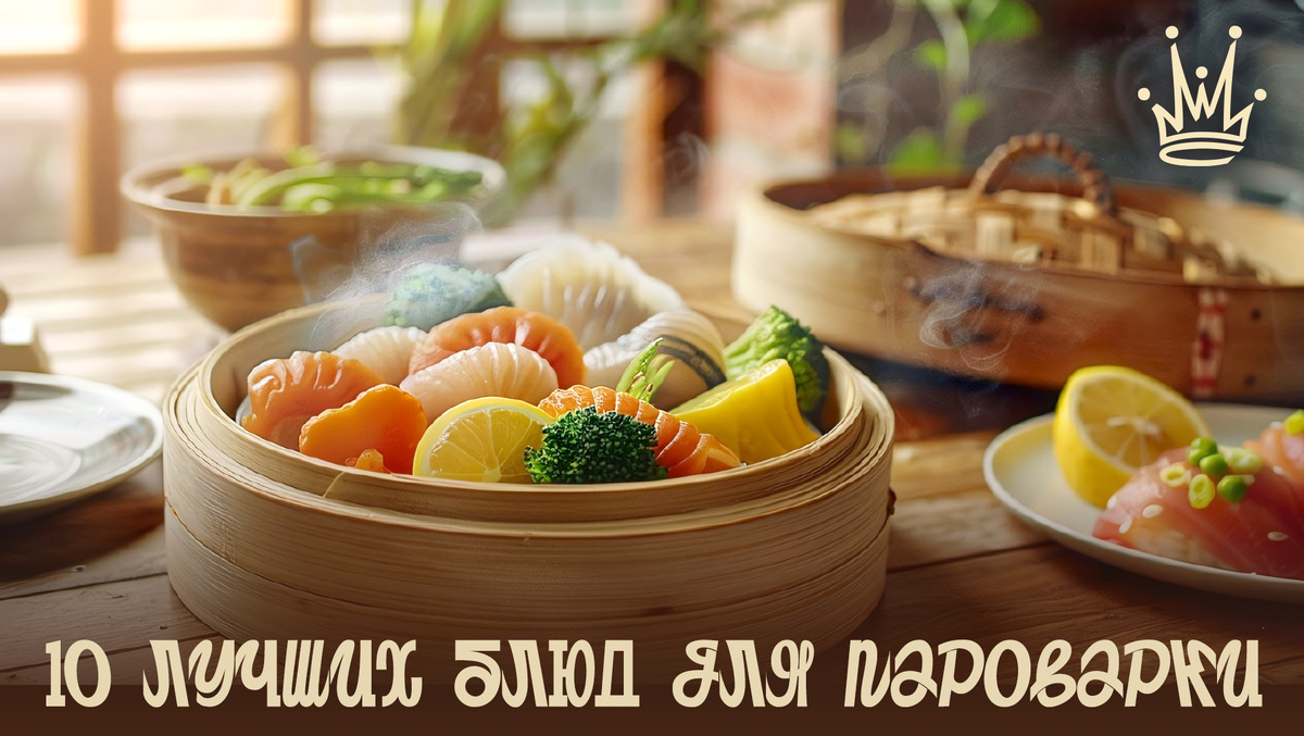 10 блюд которые можно приготовить на пару