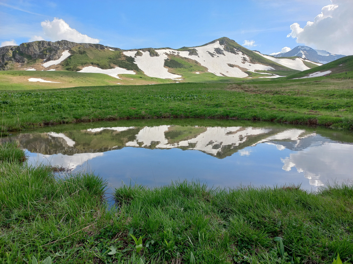 Горное озеро (фото автора)
