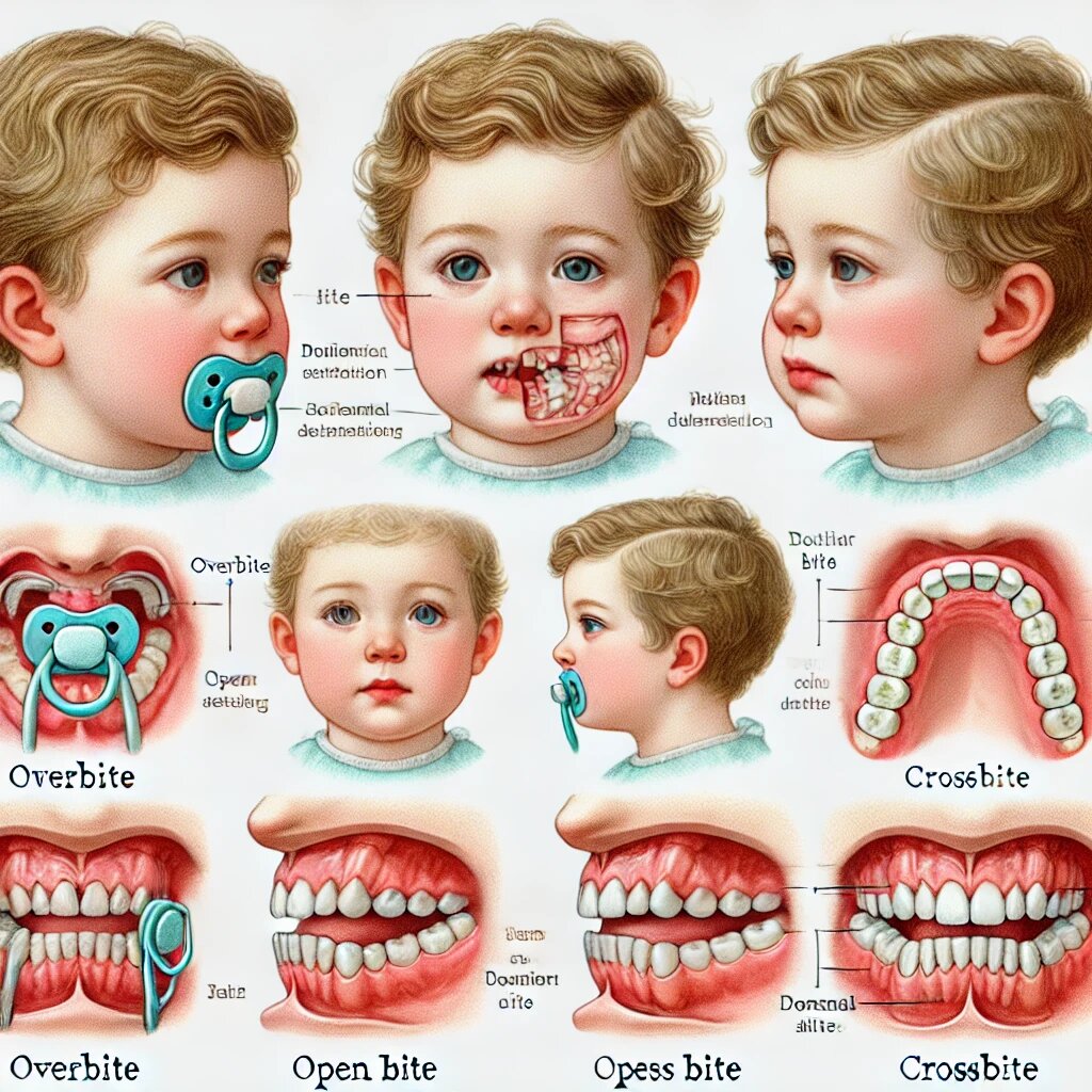 Соска и нарушение прикуса