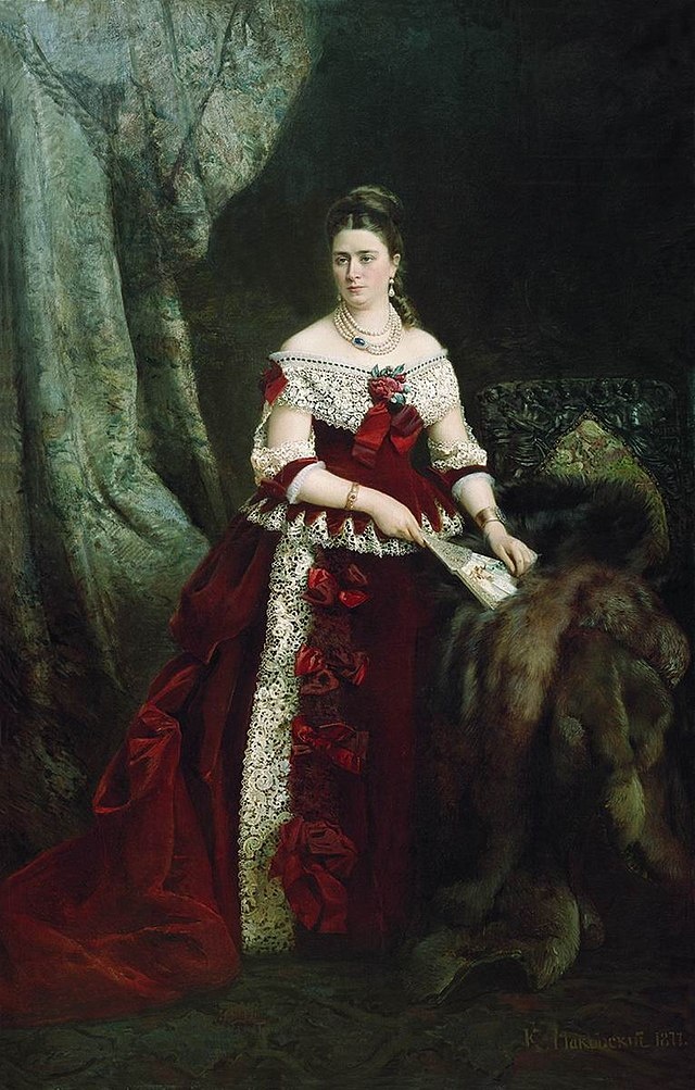 "Портрет графини В.С. Зубовой" 1877г.