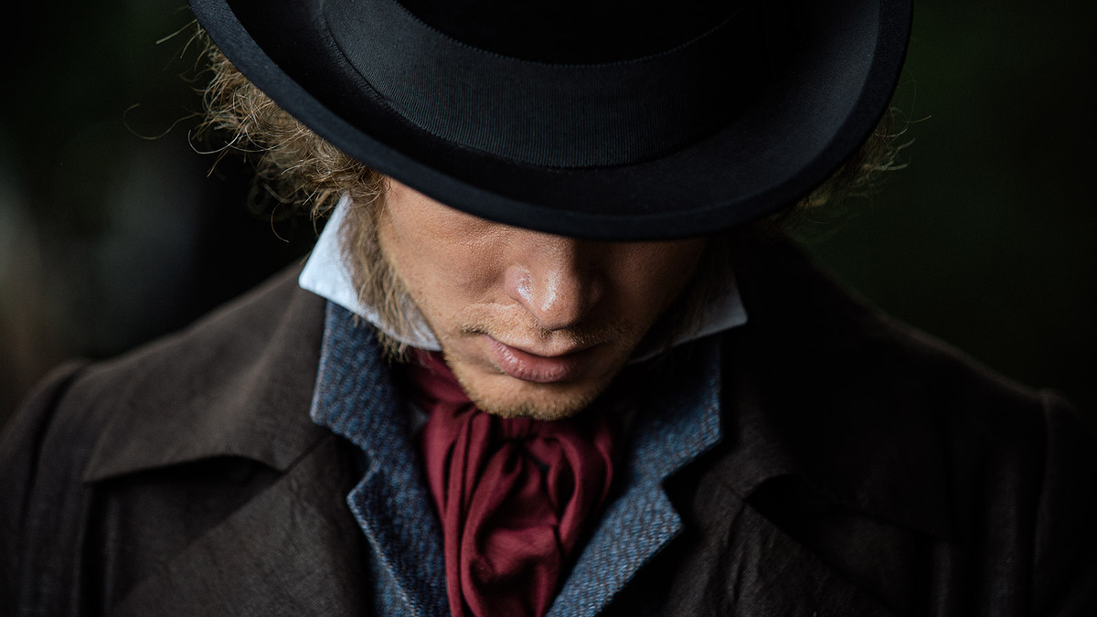 © Фото: Юра Борисов на съемках фильма «Пророк. История Александра Пушкина» / Пресс-служба «Централ Партнершип»