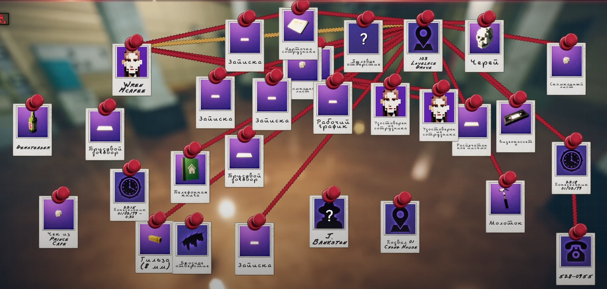 Составляем карту расследования