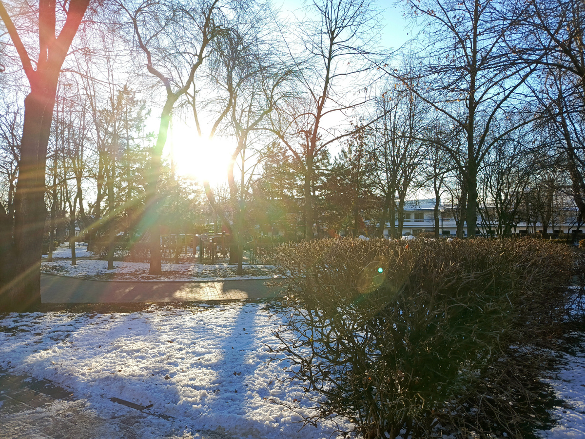 Снежная набережная