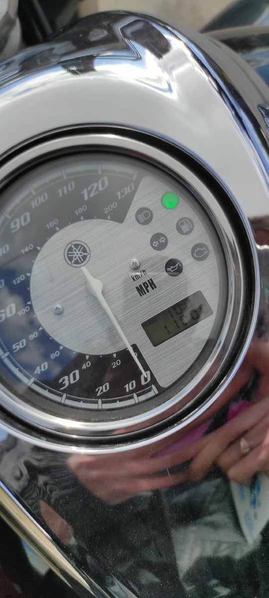 2023 год, словила на трассе ровную цифру