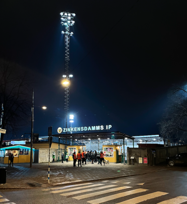 Вход на стадион Zinkendamms IP