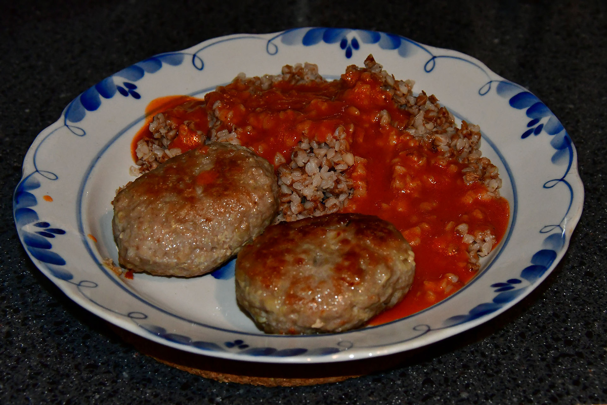 Котлеты с баклажаном