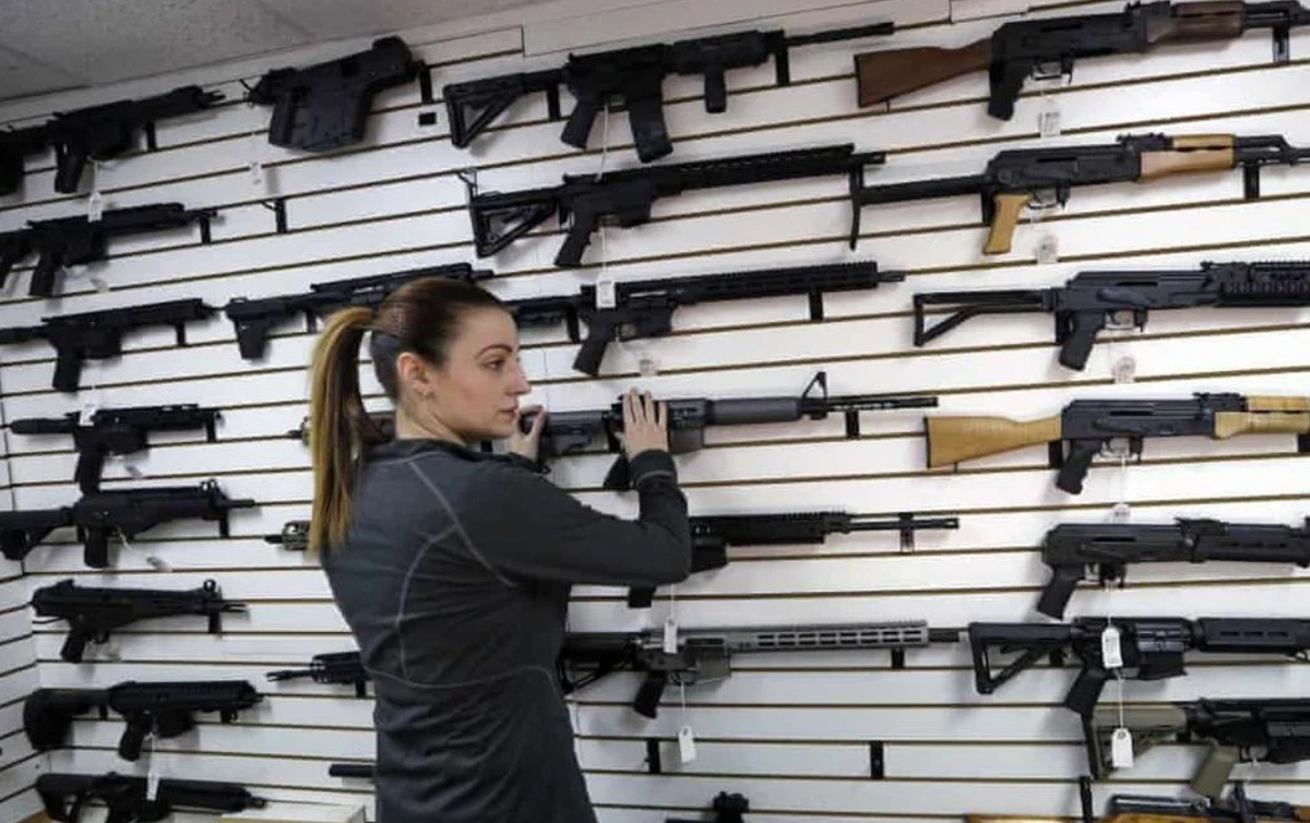 Оружейный магазин в Америке